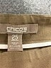 Chico's Solid Brown Khakis Size Lg (2.5) - photo 4