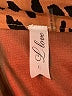 L Love 100% Polyester Animal Print Orange Casual Skirt Size L - photo 4
