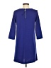 H&M Solid Blue Casual Dress Size S - photo 2