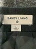 Sandy Liang 100% Polyester Chevron-herringbone Black Casual Pants Size L - photo 6