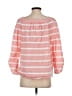 IZOD Pink 3/4 Sleeve Blouse Size S - photo 2