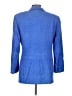 Carlisle 100% Silk Blue Silk Blazer Size 10 - photo 2