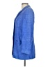 Carlisle 100% Silk Blue Silk Blazer Size 10 - photo 5