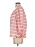 IZOD Pink 3/4 Sleeve Blouse Size S - photo 5