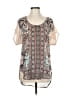 Live 4 Truth Ivory Short Sleeve Blouse Size M - photo 1
