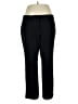 EMALINE Solid Black Dress Pants Size 16 (petite) - photo 1