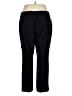 EMALINE Solid Black Dress Pants Size 16 (petite) - photo 2