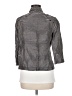 Ann Taylor LOFT Stripes Gray Blazer Size 6 - photo 2