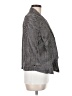 Ann Taylor LOFT Stripes Gray Blazer Size 6 - photo 4
