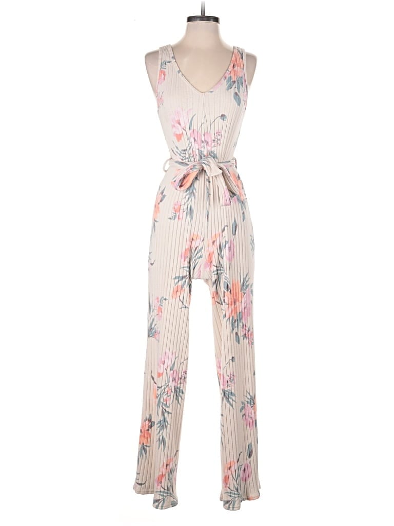 Pre-owned Gilly Hicks Jumpsuit In White