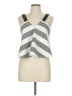 Gianni Bini Silver Sleeveless Blouse Size M - photo 1