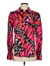 Milly Print Pink Long Sleeve Blouse Size P (petite) - photo 1