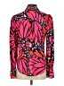 Milly Print Pink Long Sleeve Blouse Size P (petite) - photo 2