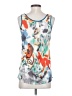 Fei 100% Polyester Silver Sleeveless Blouse Size XS - photo 2
