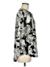NY Collection Paisley Black 3/4 Sleeve Blouse Size M - photo 4