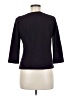 Fred David Black Purple 3/4 Sleeve Blouse Size M (petite) - photo 2