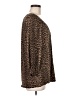 MICHAEL Michael Kors Brown 3/4 Sleeve Blouse Size M - photo 4