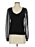 Heartloom Black Long Sleeve Top Size XS - photo 1