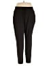 Assorted Brands Solid Black Casual Pants Size 1X - photo 1