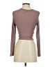 Unbranded Brown Tan Long Sleeve T-Shirt Size S (estimated) - photo 2