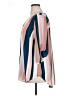 Worthington 100% Polyester Stripes Pink 3/4 Sleeve Blouse Size 1X - photo 5