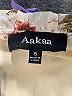AaKaa 100% Polyester Floral Ivory Casual Dress Size S - photo 7