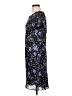 ICE 100% Polyester Print Black Casual Dress Size 6 - photo 5