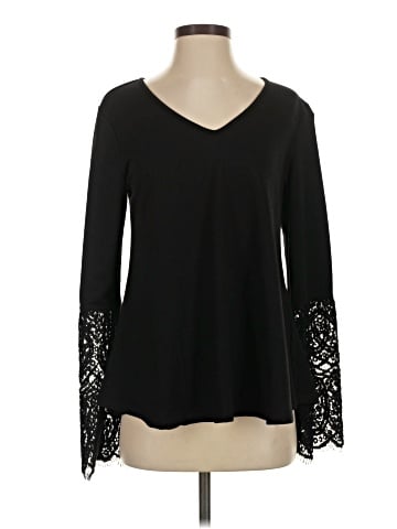 Attitudes by Renee Long Sleeve Blouse (view 1)