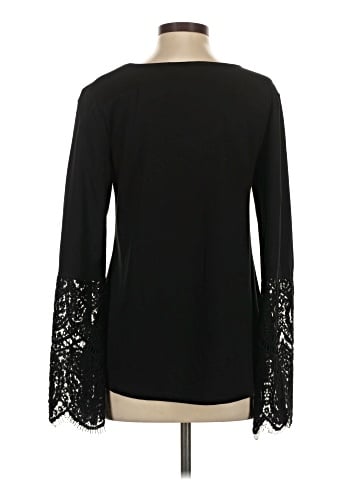 Attitudes by Renee Long Sleeve Blouse (view 2)