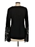 Attitudes by Renee Black Long Sleeve Blouse Size S - photo 2