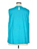 Woman Within Teal Sleeveless Blouse Size 14 (M) - photo 2