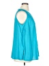 Woman Within Teal Sleeveless Blouse Size 14 (M) - photo 4