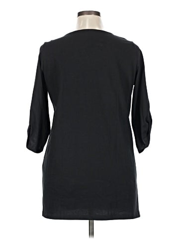 Woman Within 3/4 Sleeve Top (view 2)