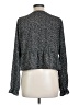 Shein 100% Polyester Black Long Sleeve Blouse Size 8 - 10 - photo 2