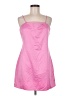 Topshop 100% Polyester Pink Cocktail Dress Size 8 - photo 1