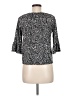MICHAEL Michael Kors Black 3/4 Sleeve Top Size M - photo 2