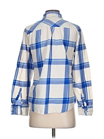 J.Crew Factory Store Long Sleeve Button-Down Shirt (view 2)