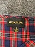 Sugarlips Plaid Red Casual Dress Size S - photo 7