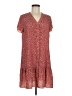 Unbranded 100% Polyester Polka Dots Red Casual Dress Size M - photo 1