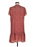 Unbranded 100% Polyester Polka Dots Red Casual Dress Size M - photo 2