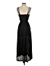 H&M 100% Polyester Black Cocktail Dress Size XS - photo 2