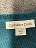Coldwater Creek Teal Pullover Sweater Size XS - photo 7
