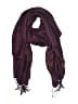 Unbranded Floral Burgundy Purple Scarf One size - photo 1
