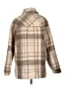 Zara Plaid Brown Coat Size S - photo 2