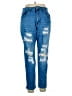 Wax Jean Stars Blue Jeans Size 14 - photo 1
