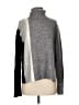 Athleta Color Block Gray Turtleneck Sweater Size S - photo 1