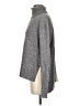 Athleta Color Block Gray Turtleneck Sweater Size S - photo 5