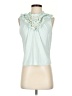 MNG Green Sleeveless Blouse Size S - photo 1