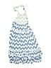 Unbranded Chevron-herringbone Blue Purple Dress Size 140 cm / US 10 (estimated) - photo 2