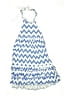 Unbranded Chevron-herringbone Blue Purple Dress Size 140 cm / US 10 (estimated) - photo 1
